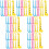 210Pcs Household Straight Plastic Rulers Multi-Function School Supply 9