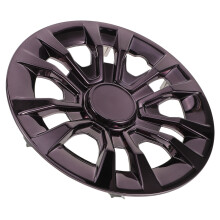 Black Plastic Golf Cart Hub Caps Decorative Wheel Accessories