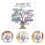 4Pcs Multi Acrylic Inspirational Desk Decor Positive Quotes for Office 11