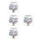4Pcs Multi Acrylic Inspirational Desk Decor Positive Quotes for Office 9