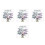 4Pcs Multi Acrylic Inspirational Desk Decor Positive Quotes for Office 4