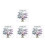 4Pcs Multi Acrylic Inspirational Desk Decor Positive Quotes for Office 5