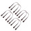 8Pcs Replacement Coffee PU Bag Handles for Wide Purse Straps 9