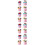 16Pcs Assorted Color Artificial Sandwich Biscuit Decor PVC Models 10