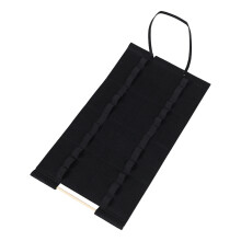 12Pairs Portable Black Wooden Drumstick Holder Wall Mount for Home Use