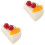 2Pcs Multi PU PVC Faux Cake Models Realistic Shop Display Decor 4