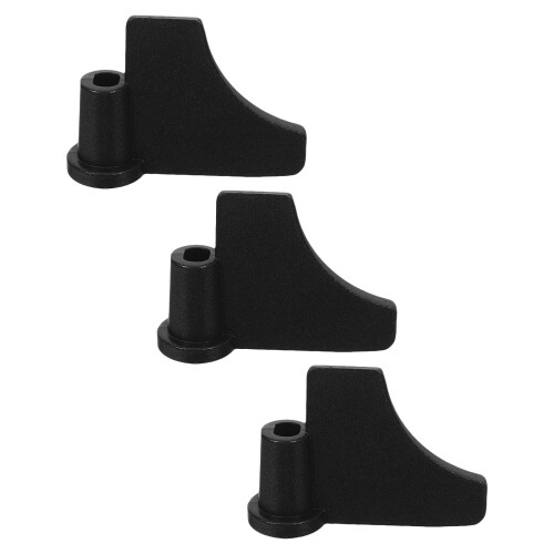 6Pcs Black Nonstick Stainless Steel Paddle Replacement for Bread Maker 2