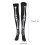 3Sets Halloween Skeleton Long Socks and Gloves Assorted Colors Elastic 9