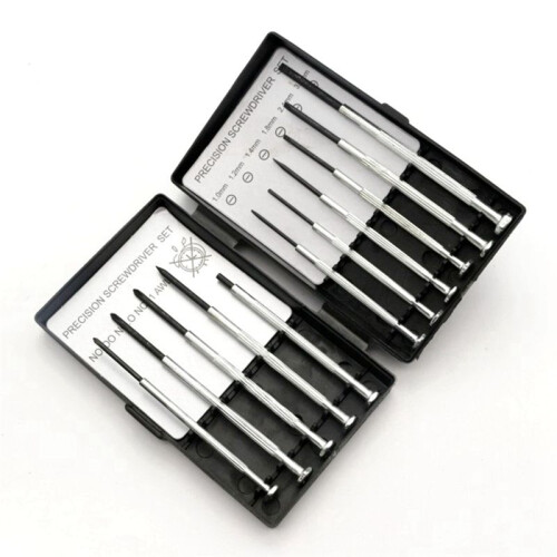 11Pcs Precision Mechanical Screwdriver Sets are Suitable for Electronic Products, Clock Tools, Model Making and Glasses. 2