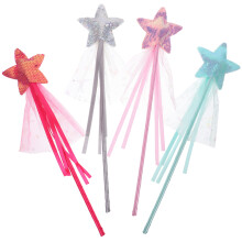 8Pz Bacchette Fatate Decorate Stelle Per Costume E Fotografie