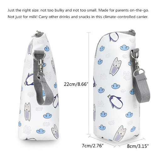 Pochette isotherme imperméable pour biberon (1 pièce) 2