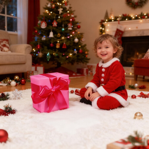 Julklappspapper i rulle 3m x 80gsm 2