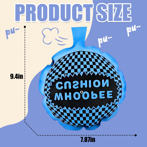 2 τεμάχια μαξιλάρι Whoopie, αστείο σφουγγάρι που κάνει θόρυβο, αυτοφουσκωτή φάρσα, 1