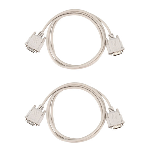 Cable VGA a DB9 de 1,4 m, gris claro