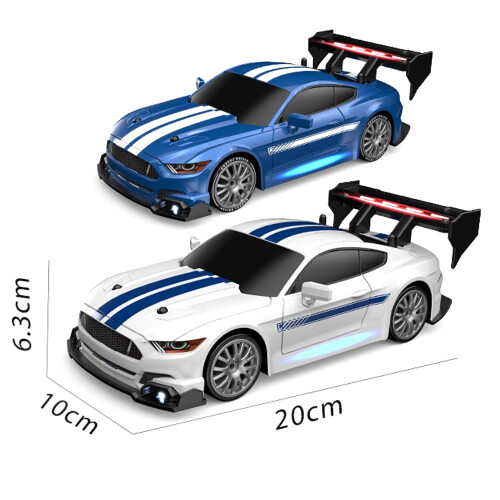 Τηλεκατευθυνόμενο αυτοκίνητο drift 2.4GHz1: 24 30km/h4WD με φώτα LED 1