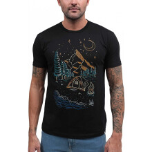 Moonlight Camper Grafik-T-Shirts für Herren in den Größen S - 4XL