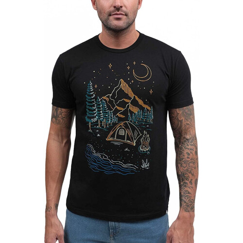 Ανδρικά μπλουζάκια Moonlight Camper με γραφικά για άνδρες S - 4XL