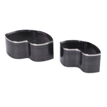 2 Stk Lippenform Leder-Stanzform - 60x35mm, 50x25mm