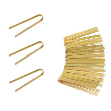 20Pcs Wooden Bamboo Tongs Cooking Utensils Bamboo Tongs Natural Toast Tongs for Cooking
