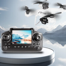 RC Drone w/1080P Camera, Brushless Motor, Screen Remote, 360 Obstacle Avoidance,
