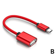 USB 3.1 OTG Adapter Cable: Type-C to Micro USB, Aluminum Alloy, Compatible with Smartphones, Tablets, PCs