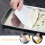 1 Set Durable Stainless Steel Rectangular Tray Rice Noodle Roll Steamer Baking Sheet 5