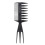 2x3Ways Κομμωτική Χτένα Χτίσματος Μαλλιών Pick Hair Χτένα με Πλατιά Δόντι Afro, Βούρτσα 6
