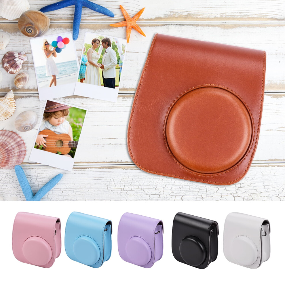Camera Holder,With Compatible With Portable Camera Film 11 Pu Leather Rusuo Leather Pouch With Camera Pouch Pu Buzhi 9058772588296