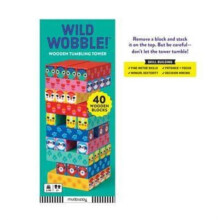 Wild Wobble Wooden Tumbling Tower by Mudpuppy Other Book