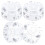 Acrylic Guitar Volume Tone Knobs 2.5x1.7cm 8 Pack 7