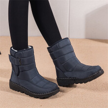 LoyisVidion Waterdichte Winter Snowboots - 2025Winter Nieuwe Katoenen Schoenen Snow High Top Antislip Dames Chelsea Enkelboots