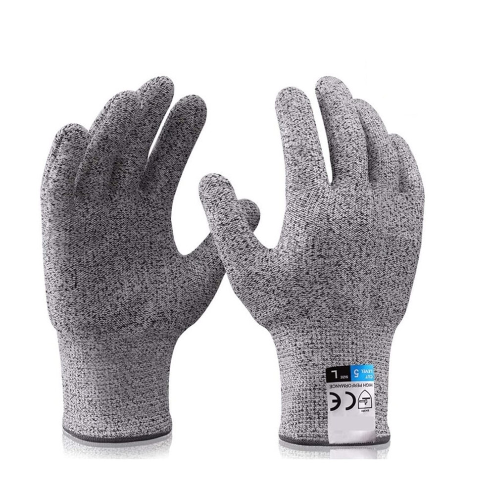 Cut Resistant Gloves Level 5 Protection Food Grade Stainless Steel Wire Mesh For Wood Carving Carpentry And Knife Work 9169991277868
