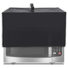 Waterdichte en stofbestendige magnetronhoes - Stofwerende en hittebestendige Oxford-stof - Zwart 504032 cm