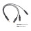 3,5 mm stereo lydsplitterkabel - 1 til 3 5