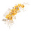 Blomster Rhinestone Brudehårkam 5