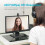 Webcam giratória com clipe para PC/laptop – Compatível com videoconferências e transmissões ao vivo. 3
