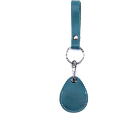 Nøgleringholder Adgangskortholder Lædernøgleringe, NFC Smart Tag, RKey Fob-beskytter Almindelig