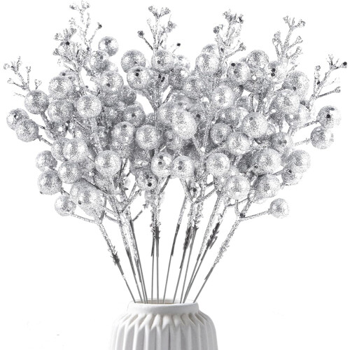 Guldglitterbärstjälkar 18 cm 10 st