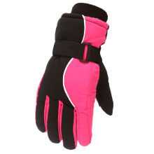 Kids Winter Gloves for Skiing & Snowboarding – Warm, Durable, Print Design, Ages 2-4, Compatible with Cold Weather