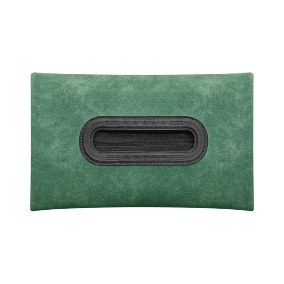 Car Tissues/Napkin Case Car Suede Seat Organizer High-Capacity Seat Back Vehicle Tissue Holder, Sun Visor Napkin Holder 9110895543610
