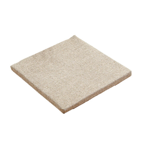 Cuscino per sedia da pranzo in lino con fodera sfoderabile e lavabile.