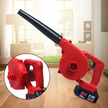 Mini Cordless Air Leaf Blower Vacuum Cleaner Dust Garden Clean Battery & Charger