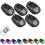 Ηλιακός φωτισμός οροφής RGB με στροβοσκόπιο, 8 χρωμάτων LED χωρίς τρύπημα 8