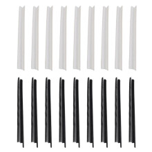 2000Pcs  Tag Kit,0.5cm Garment Tag Barb Attachment Price Tags 1000Pcs Black Fasteners and 1000Pcs White Fasteners