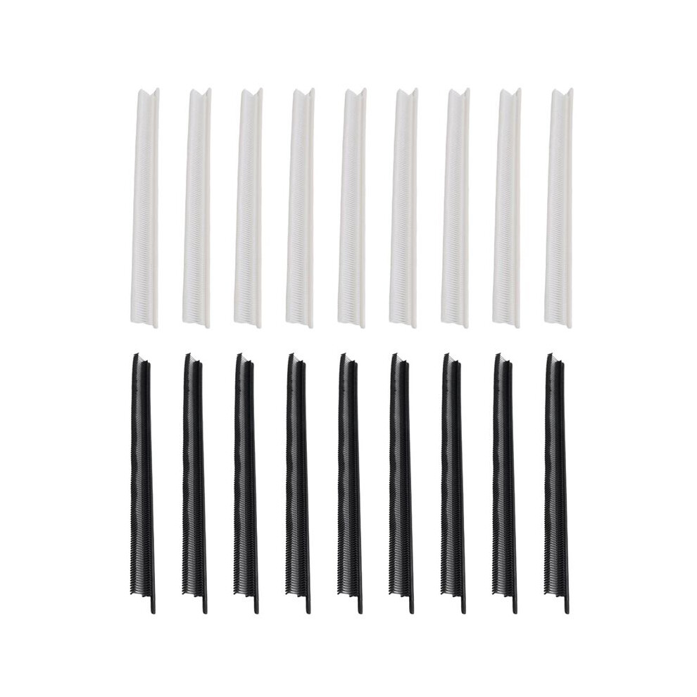 2000Pcs Tag Kit,0.5Cm Garment Tag Barb Attachment Price Tags 1000Pcs Fasteners And 1000Pcs Fasteners Black/White 6031093237787