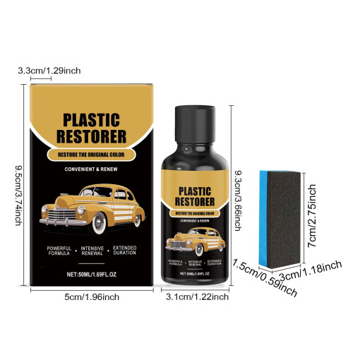 Bilplastrestaurator 50 ml keramisk belegg 2