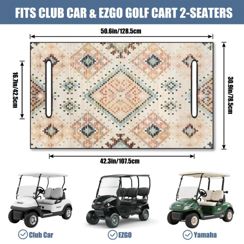 Golfkarstoelhoes van microvezel, 51" x 31" 2