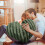 Heart-Shaped Plush Pillow Romantic Gift 45x35cm 3