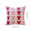 AuroraX Pink Bow Throw Pillow 18x18 inch with Insert 3