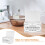 Washing Machine Dryer Paper Storage Box 20.00X13.00X12.00CM White 7